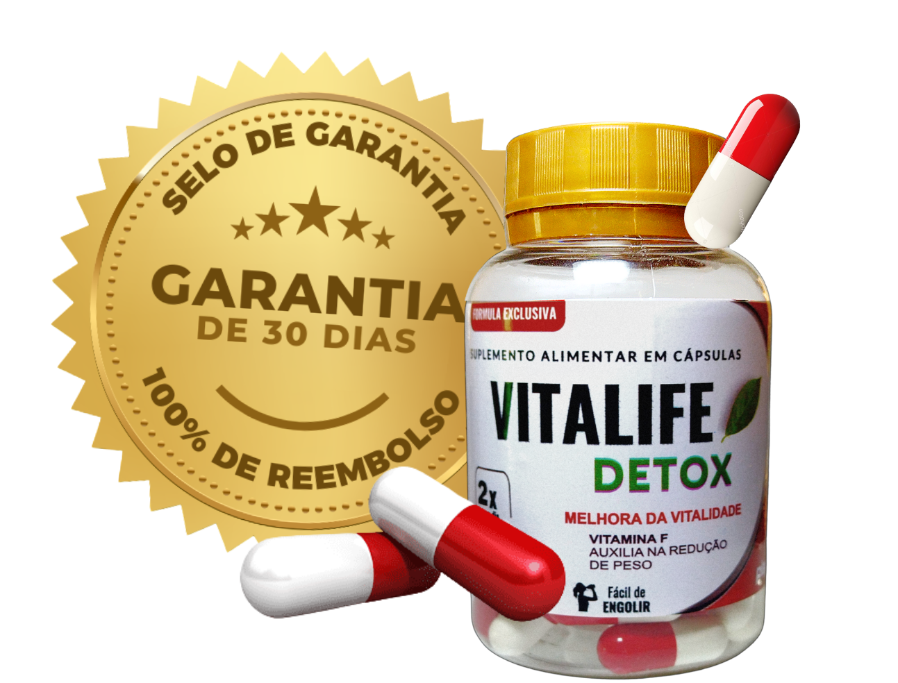 Vitalife Detox - emagrecer - Lift Detox - Ozenvitta -Inibe One
