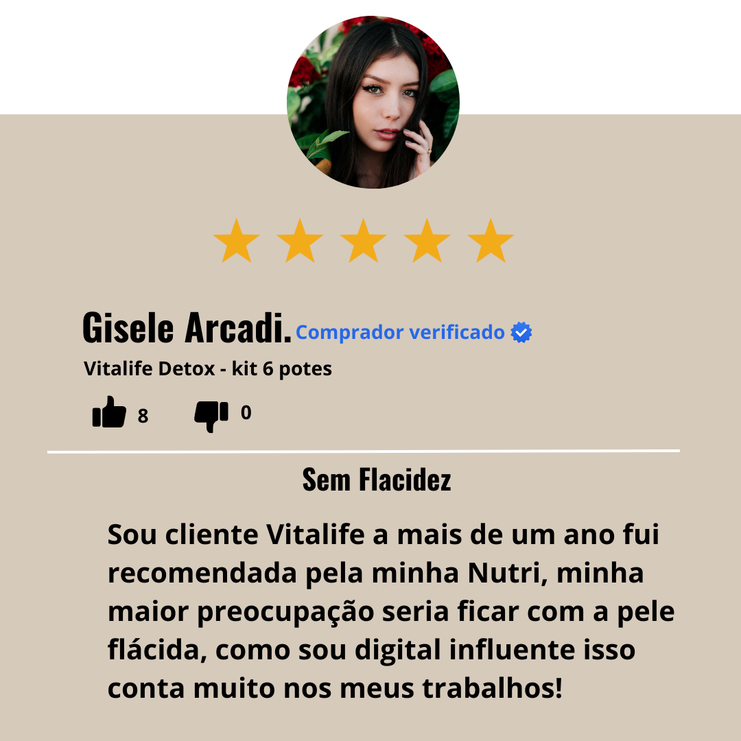 Vitalife Detox - emagrecer - Lift Detox - Ozenvitta -Inibe One