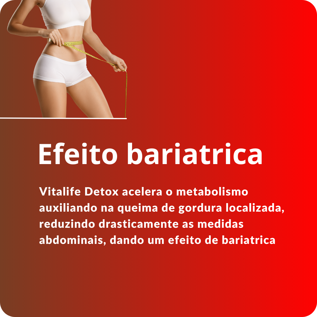 Vitalife Detox - emagrecer - Lift Detox - Ozenvitta -Inibe One