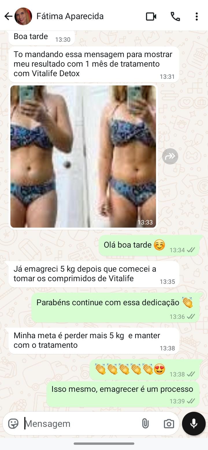 Vitalife Detox - emagrecer - Lift Detox - Ozenvitta -Inibe One