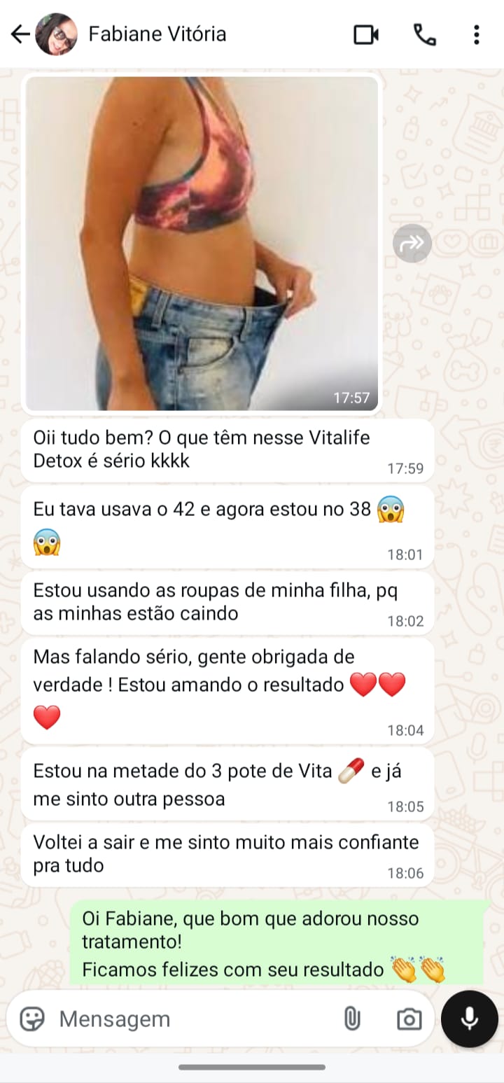 Vitalife Detox - emagrecer - Lift Detox - Ozenvitta -Inibe One