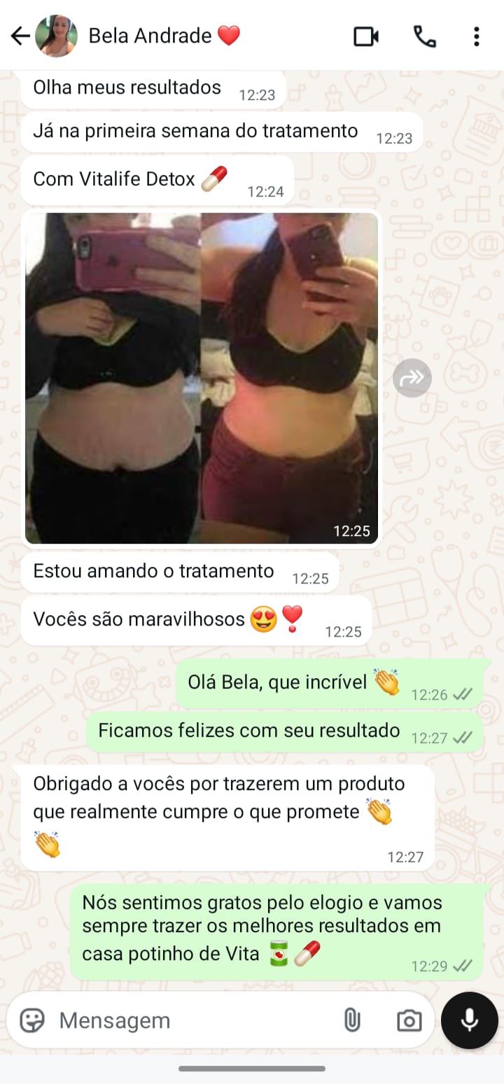 Vitalife Detox - emagrecer - Lift Detox - Ozenvitta -Inibe One