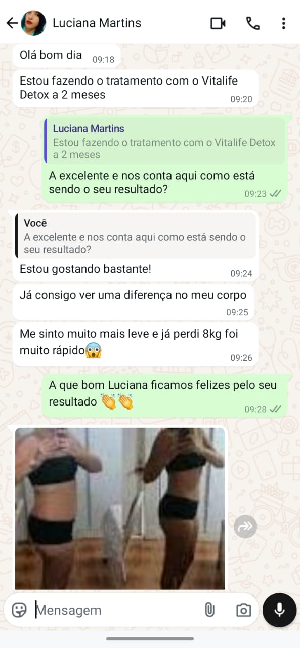 Vitalife Detox - emagrecer - Lift Detox - Ozenvitta -Inibe One